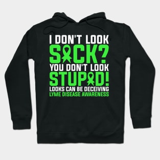 Lyme Disease Warrior Lyme Disease Awareness Sayings Hoodie